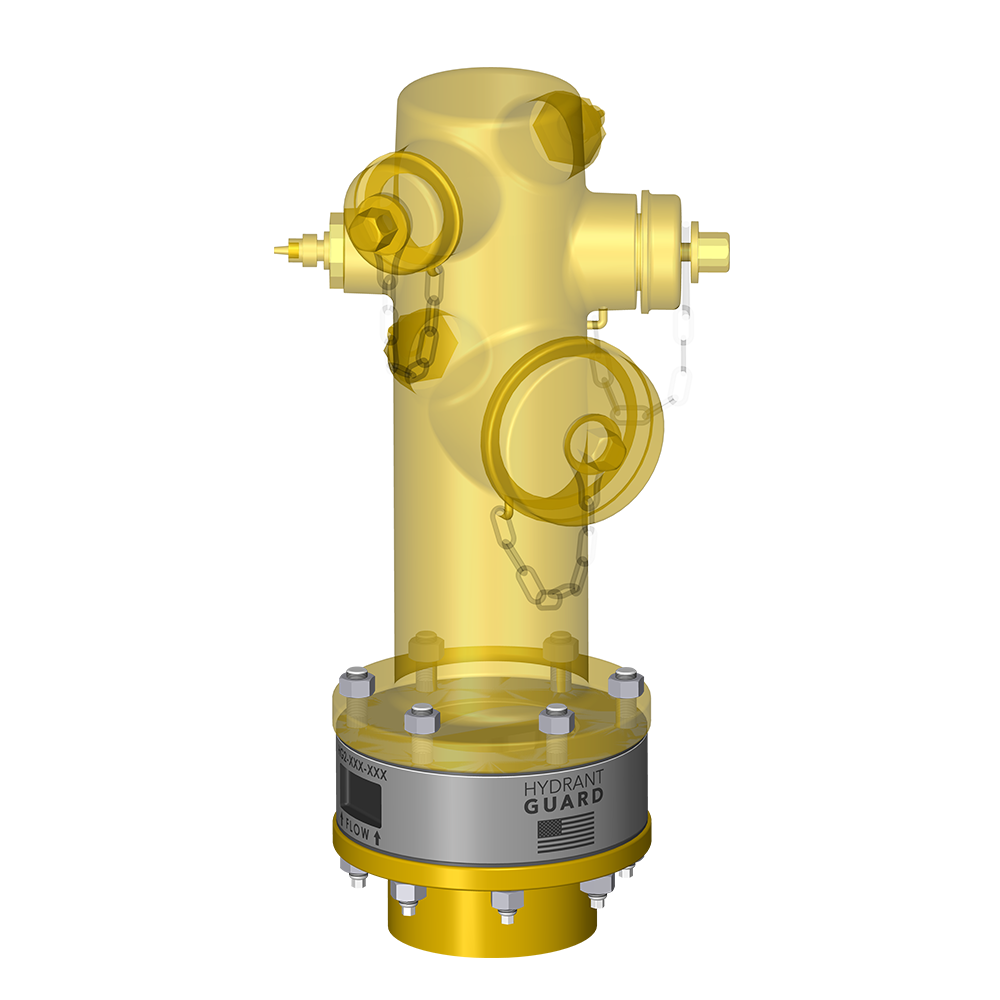 Hydrant Guard Dual Plate Check Valve HG2 During Normal Operation