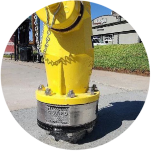 Fire hydrant water check valve - hydrant guard