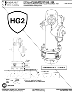 Cover Page of HG2 Installation Instructions