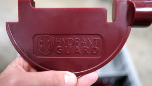 Wax pattern for Hydrant Guard valve plate