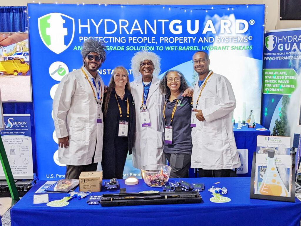 Hydrant Guard Sales Team with Sue Mosburg at Tri-State Seminar 2023