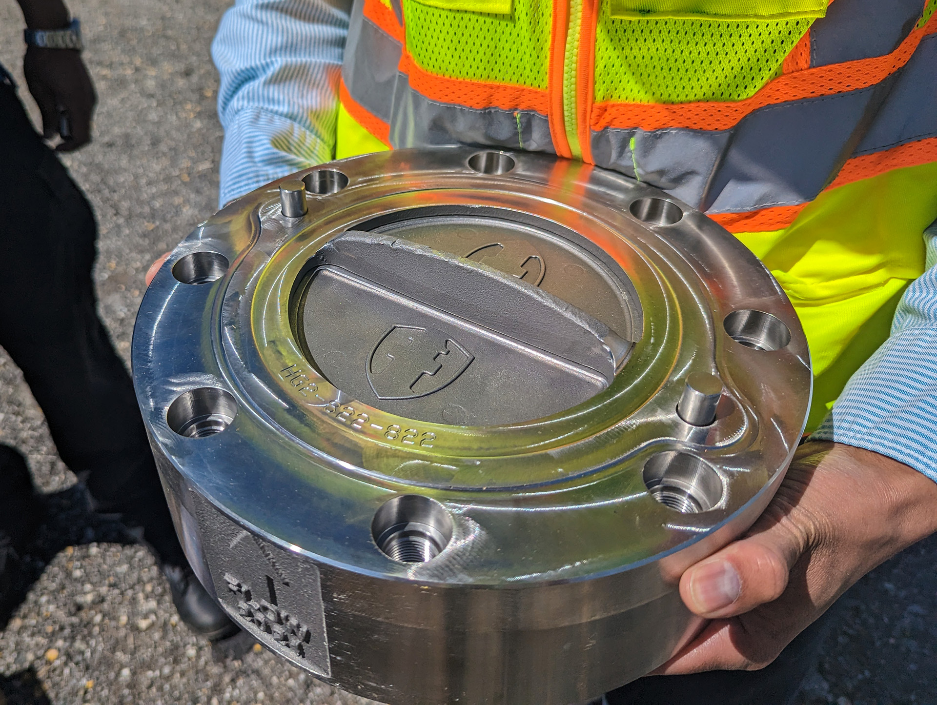 Hydrant Guard Demo: Holding HG2 Valve